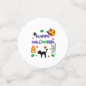 Happy Halloween Table Confetti Konfetti (Klein Vorderseite)