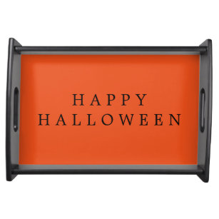 Happy Halloween Tablett