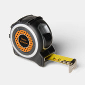 Happy Halloween Tape Measure (Orange & Black) Maßband (Winkel)