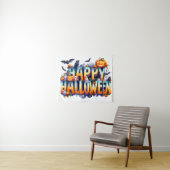 Happy Halloween Tapestry Wandteppich (Beispiel (Horizontal))