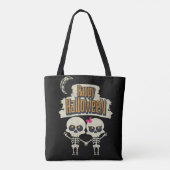 Happy Halloween Tasche (Rückseite)
