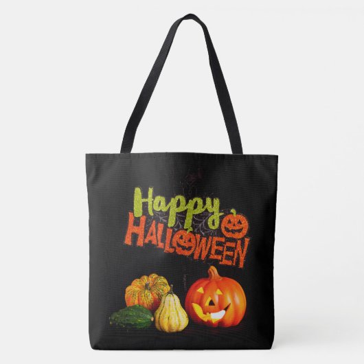 Happy Halloween Tasche (Vorderseite)