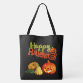 Happy Halloween Tasche (Rückseite)