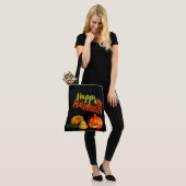 Happy Halloween Tasche (Am Model)
