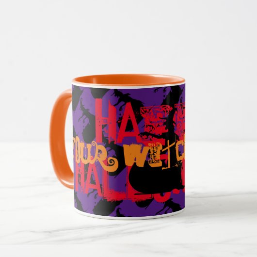 Happy Halloween Tasse (Vorderseite Links)