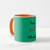Happy Halloween Tasse (Vorderseite Links)
