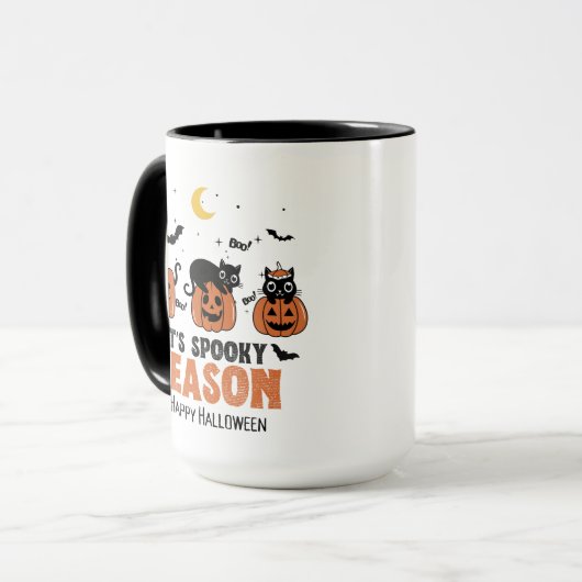 Happy Halloween Tasse (Vorderseite Links)