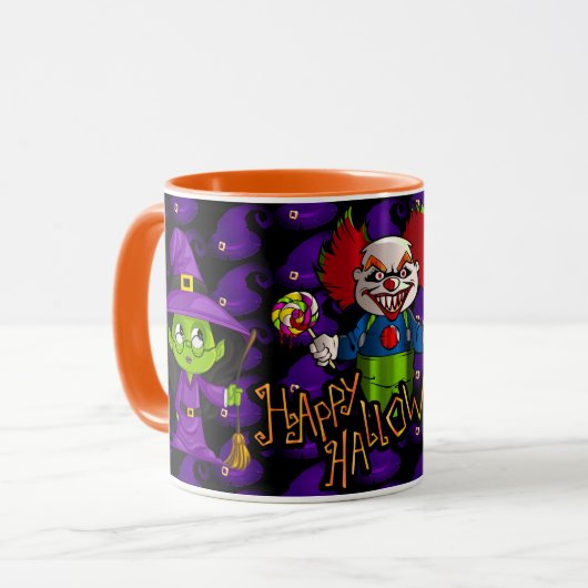 Happy Halloween Tasse (Vorderseite Links)