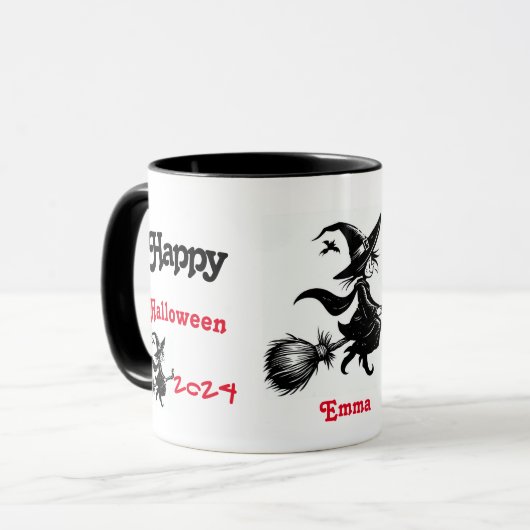 Happy Halloween Tasse (Vorderseite Links)