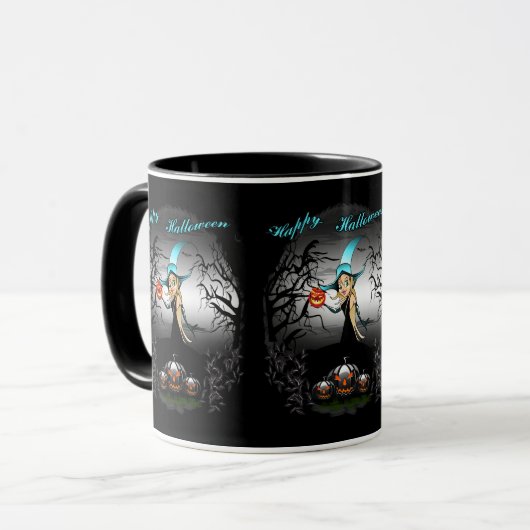 Happy Halloween Tasse (Vorderseite Links)