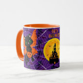 Happy Halloween Tasse (Vorderseite Links)