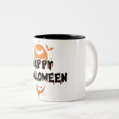 "Happy Halloween Tasse - Klassischer, leckerer Kaf (VorderseiteRechts)