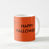 Happy Halloween Tasse mit Owl (VorderseiteRechts)