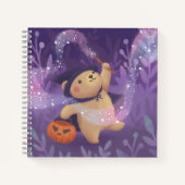 Happy Halloween: Teddy the Hexe Notizblock (Vorderseite)