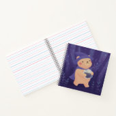 Happy Halloween: Teddy the Witch Illustration Notizblock (Innenseite)