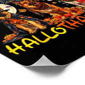Happy Halloween Thanksgiving Christmas German Shep Poster (Ecke)