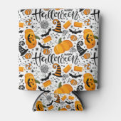 Happy Halloween Theme Dosenkühler (Vorderseite)