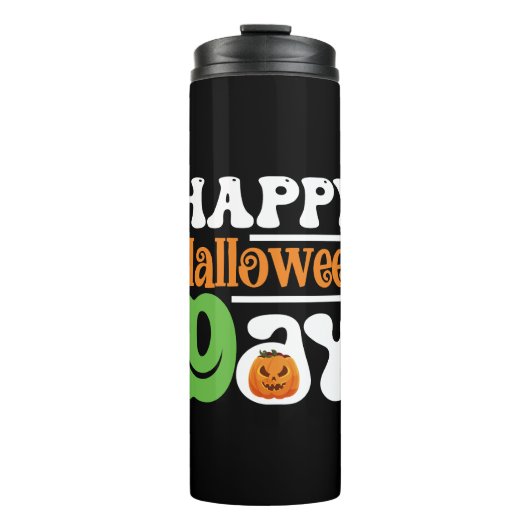 Happy Halloween Thermosbecher (Vorderseite)