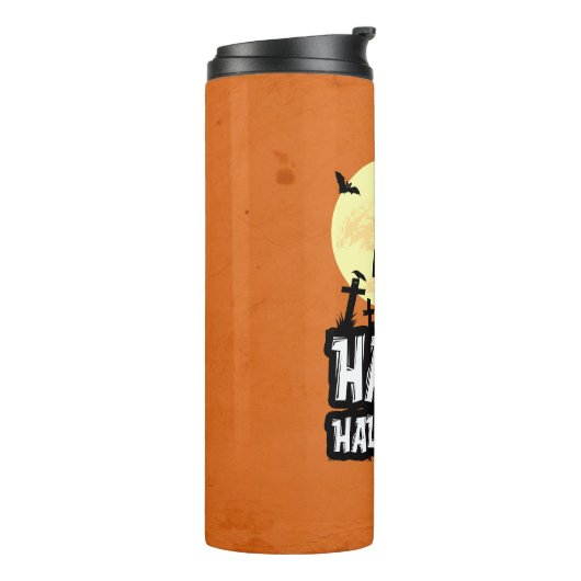 Happy Halloween Thermosbecher (Nach links gedreht)