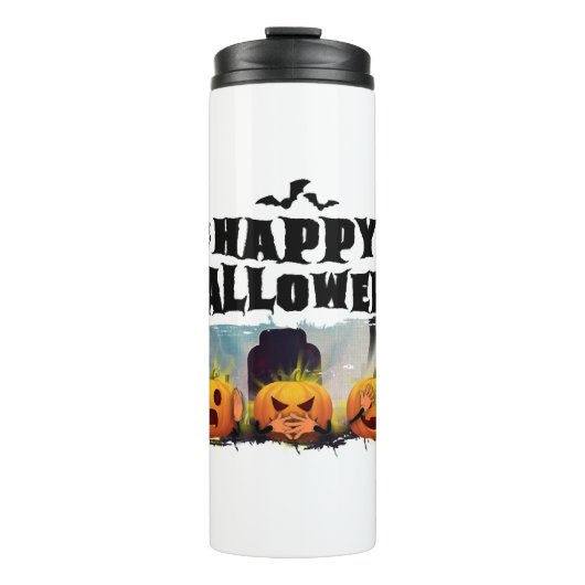 Happy Halloween Thermosbecher (Vorderseite)