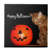 Happy Halloween Tile Fliese (Vorderseite)