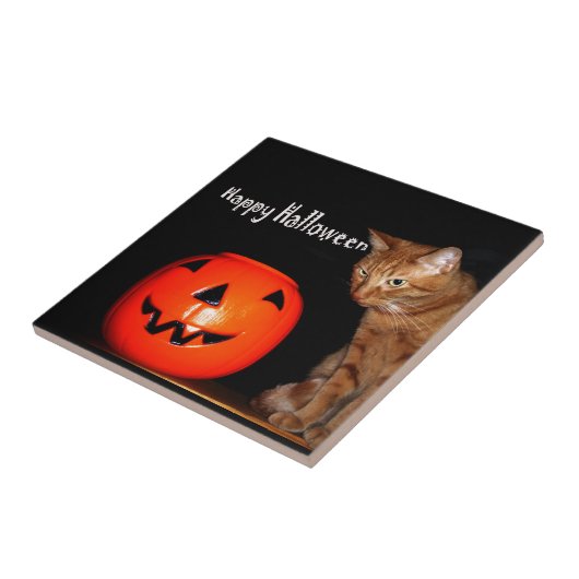 Happy Halloween Tile Fliese (Seite)