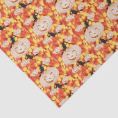 Happy Halloween Tissue, Pumpkin Seidenpapier (Ausschnitt)