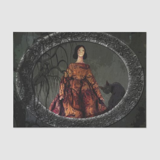 Happy Halloween-Tissue Seidenpapier (Vorderseite)