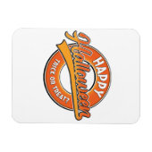Happy Halloween Tock oder Leckerei? Magnet (Horizontal)