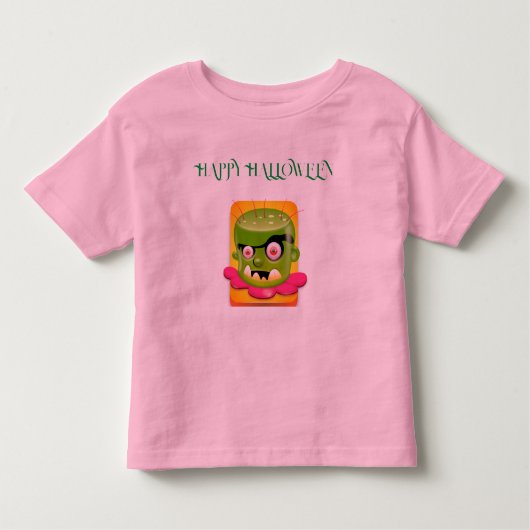 HAPPY HALLOWEEN-TODDLER FINE JERSEY KLEINKIND T-SHIRT (Vorderseite)