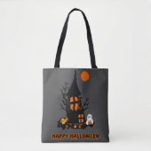 Happy Halloween Tote Bag Tasche (Vorderseite)