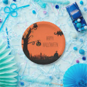 Happy Halloween Tree Ghost Bat Paper Teller (Party)