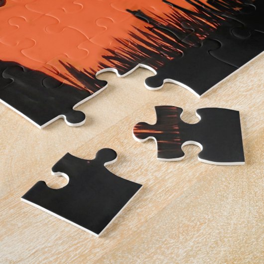 Happy Halloween Tree Ghost Puzzle mit Geschenkboxe (Seite)