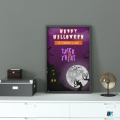 Happy Halloween - Trick oder Treat Dark Night Poster