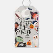 Happy Halloween Trick oder Treat Kids Ghost Geburt Geschenkanhänger (Vorderseite)