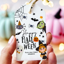 Happy Halloween Trick oder Treat Kids Ghost Geburt Geschenkanhänger