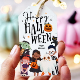 Happy Halloween Trick oder Treat Kids Ghost Geburt Geschenkanhänger