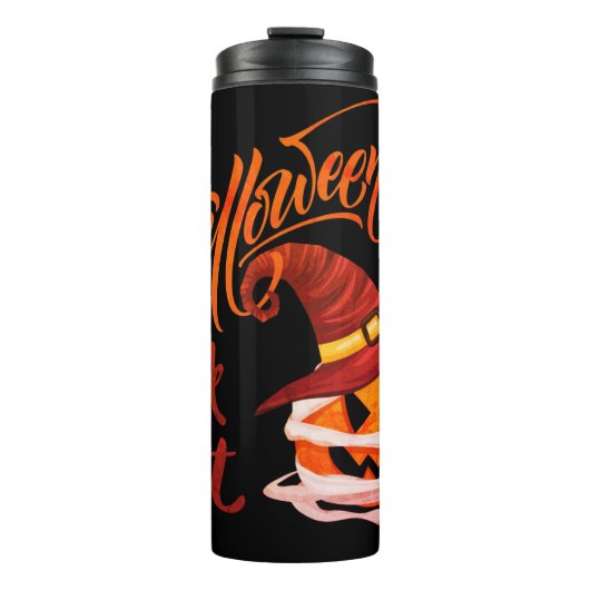 Happy Halloween Trick oder Treat Pumpkin Thermosbecher (Vorderseite)