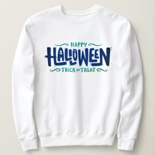 Happy Halloween Trick oder Treat Sweatshirt (Design vorne)