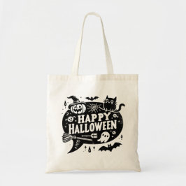 Happy Halloween Trick oder Treat Tote Bag Tragetasche