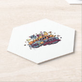 Happy Halloween Trick Or Treat Untersetzer (angewinkelt)