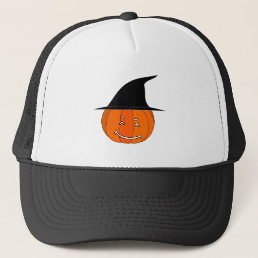 Happy Halloween Truckerkappe (Vorderseite)