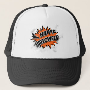 Happy Halloween Truckerkappe