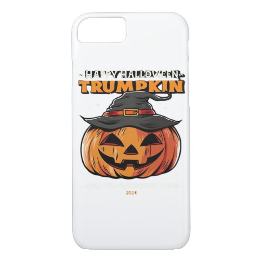 Happy Halloween Trumpkin Classic Case-Mate iPhone Hülle (Rückseite)