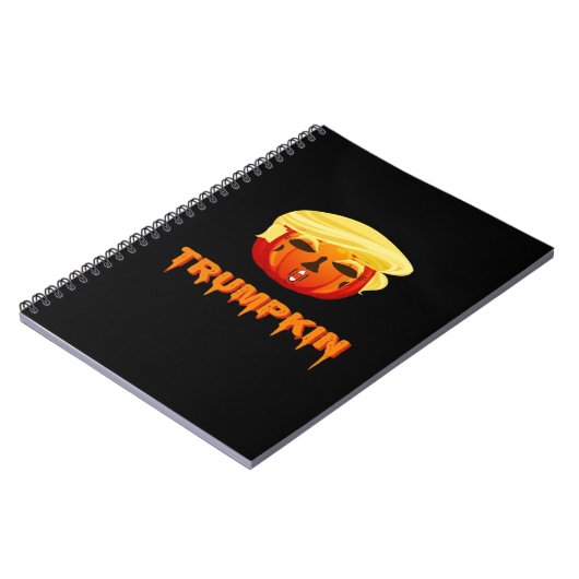 Happy Halloween - Trumpkin Classic Notizblock (Linke Seite)