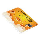 Happy Halloween über den Wolken Magnet (Rechte Seite)