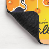 Happy Halloween über den Wolken Mousepad (Ecke)