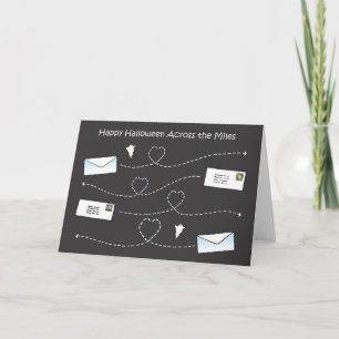 Happy Halloween über die Meilen Karte