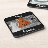 Happy Halloween Untersetzer (Linke Seite)