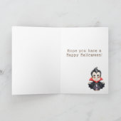 Happy Halloween - Vampire Card Karte (Innenseite)